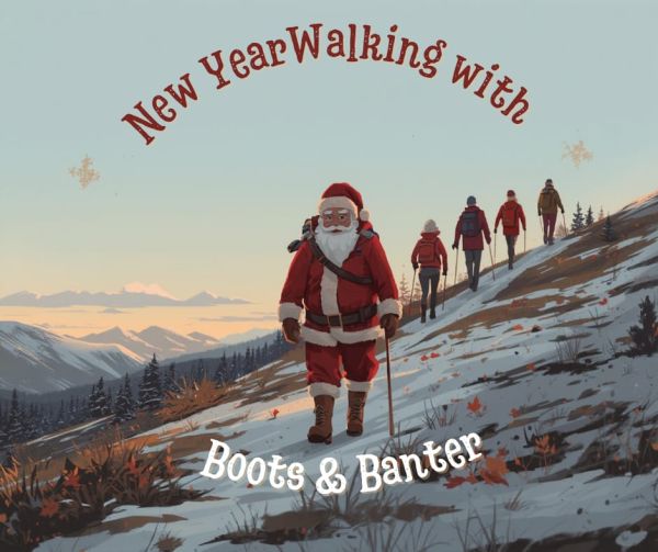 Father Christmas walking